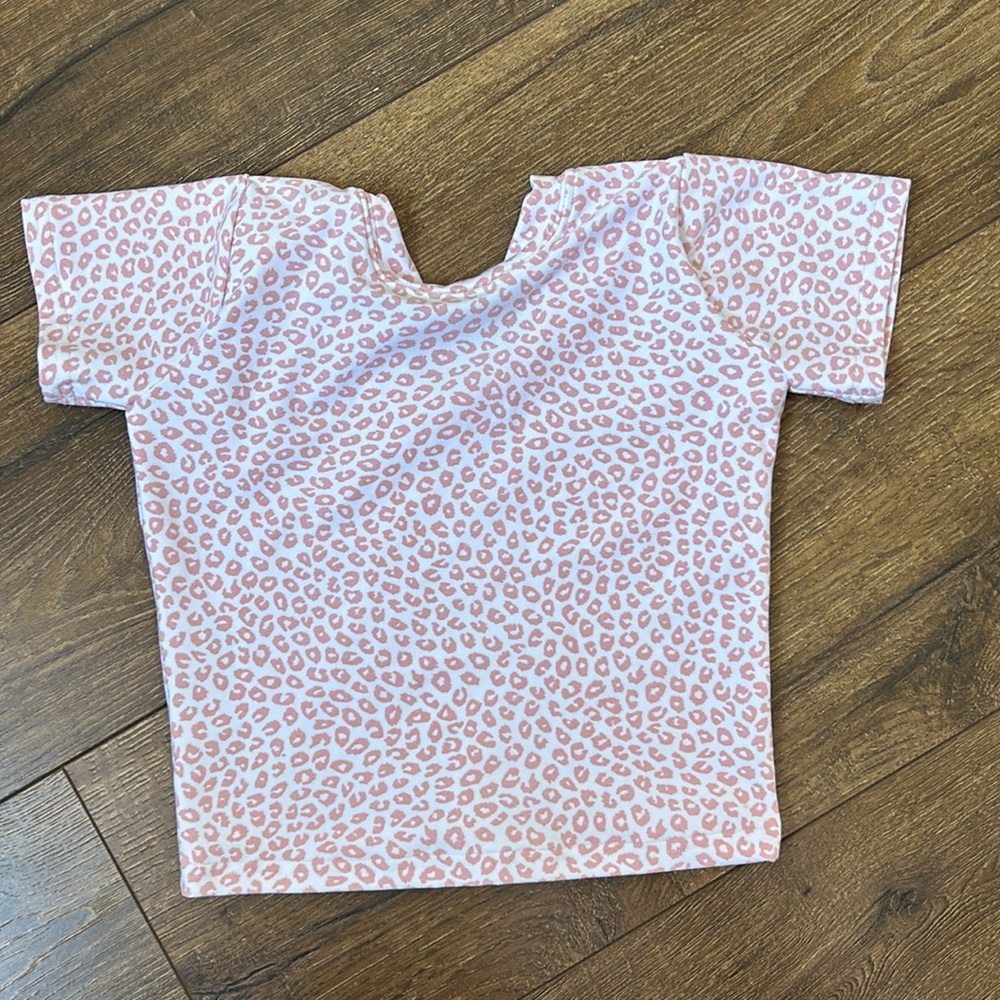 Handmade 3/4 Cropped Tee